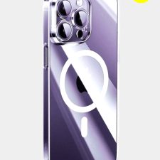 Baseus'dan iPhone 15 seriyali magnit shaffof telefon qutisi