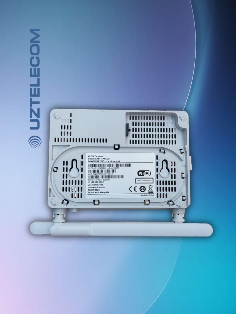 Uzonline uchun gpon router, ECHOLIFE ET8141A5CUS, 2.4GHZ - Image 4