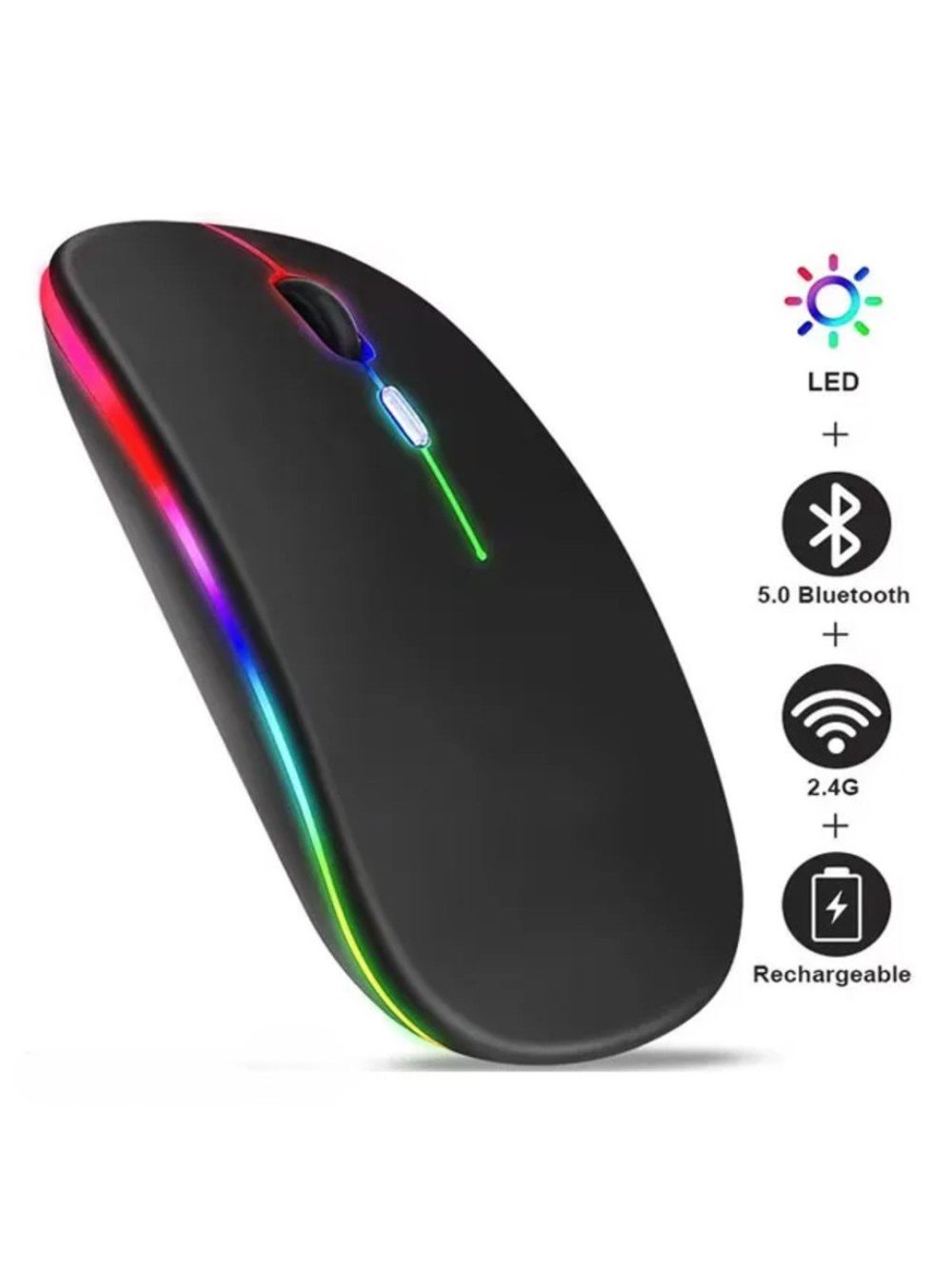 Simsiz kompyuter sichqoni, RGB yoruglik bilan