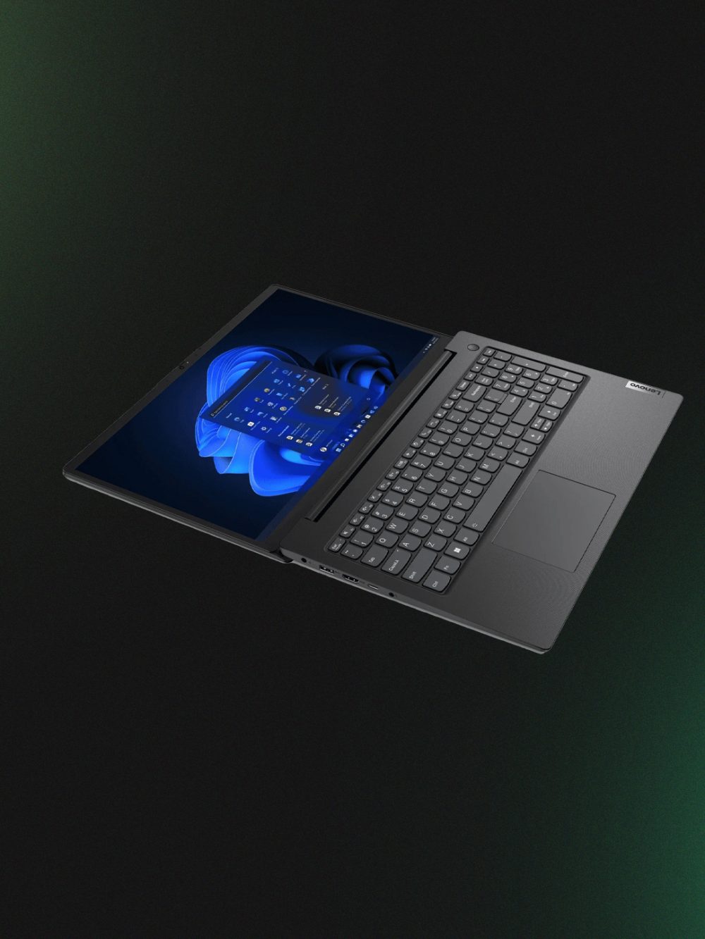 Noutbuk LENOVO V15 AMD R3-7320U 8GB 256GB 15,6 FHD BUSINESS BLACK WINDOWS 11 - Image 5