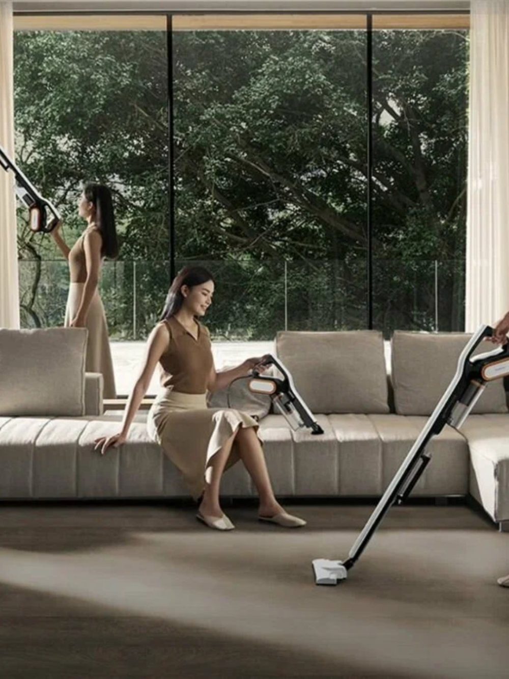 Deerma DX700 PRO/ 700S changyutgich quruq tozalash, qo'lda vertikal qoziqlar, pilesos - Image 3