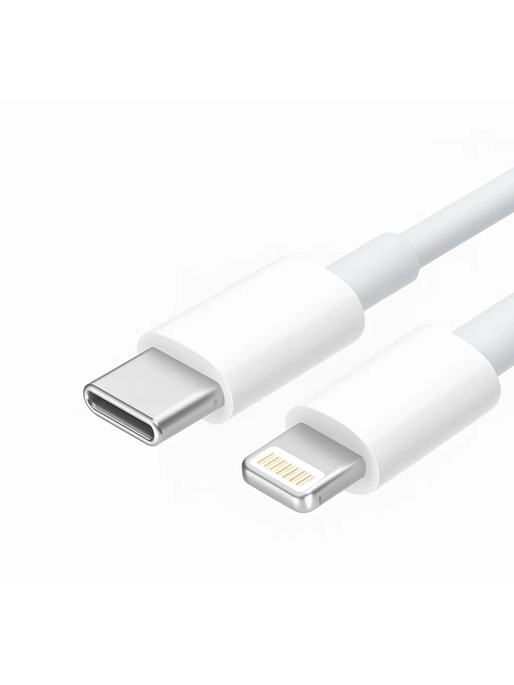 USB Type-C + Lightning kabeli , 1 metr, tez zaryadlash va ma'lumotlarni uzatish uchun - Image 4
