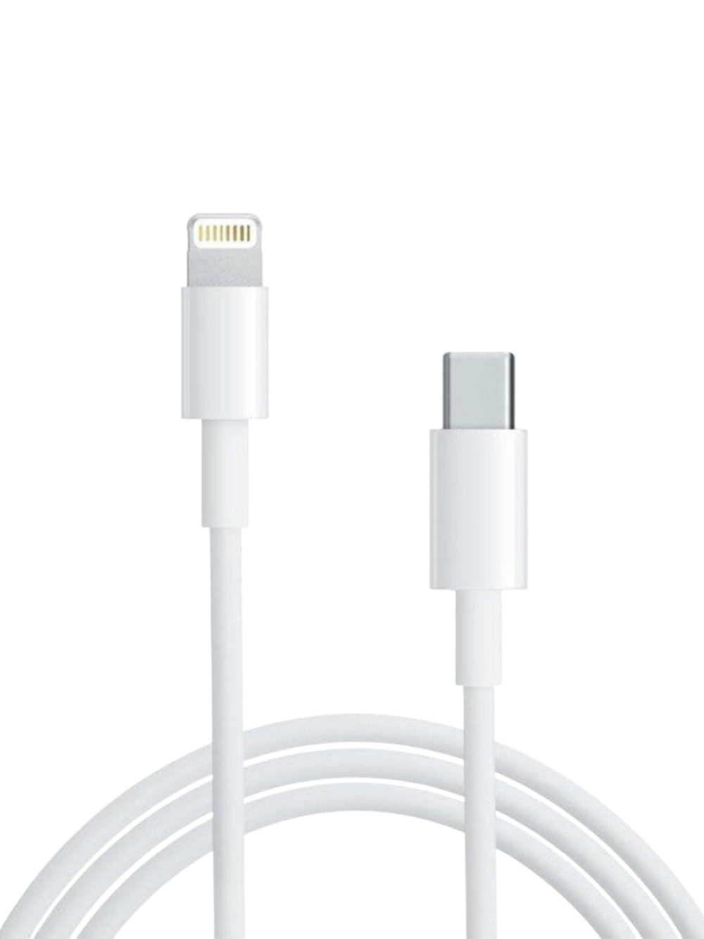 USB Type-C + Lightning kabeli , 1 metr, tez zaryadlash va ma'lumotlarni uzatish uchun - Image 3