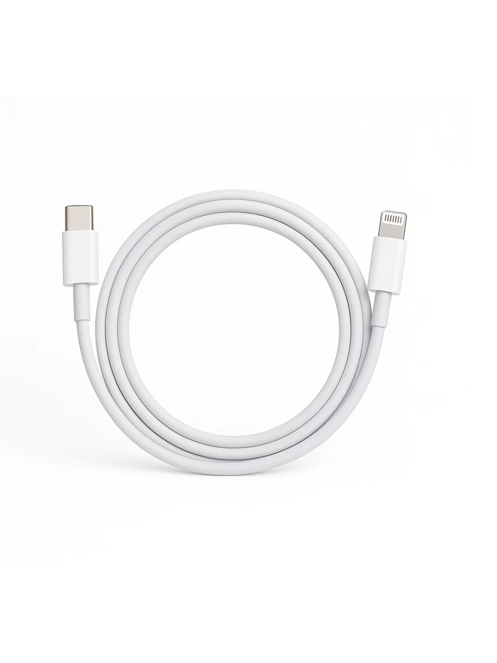 USB Type-C + Lightning kabeli , 1 metr, tez zaryadlash va ma'lumotlarni uzatish uchun - Image 2