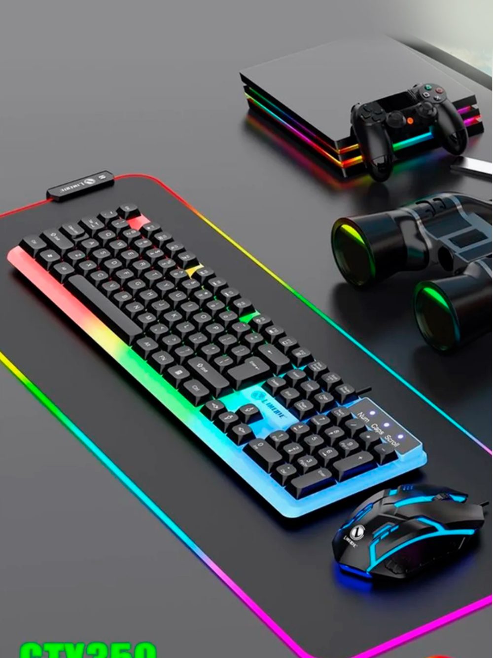 O'yin klaviatura va sichqonchasi T-Wolf TF270, LED chiroqli - Image 2